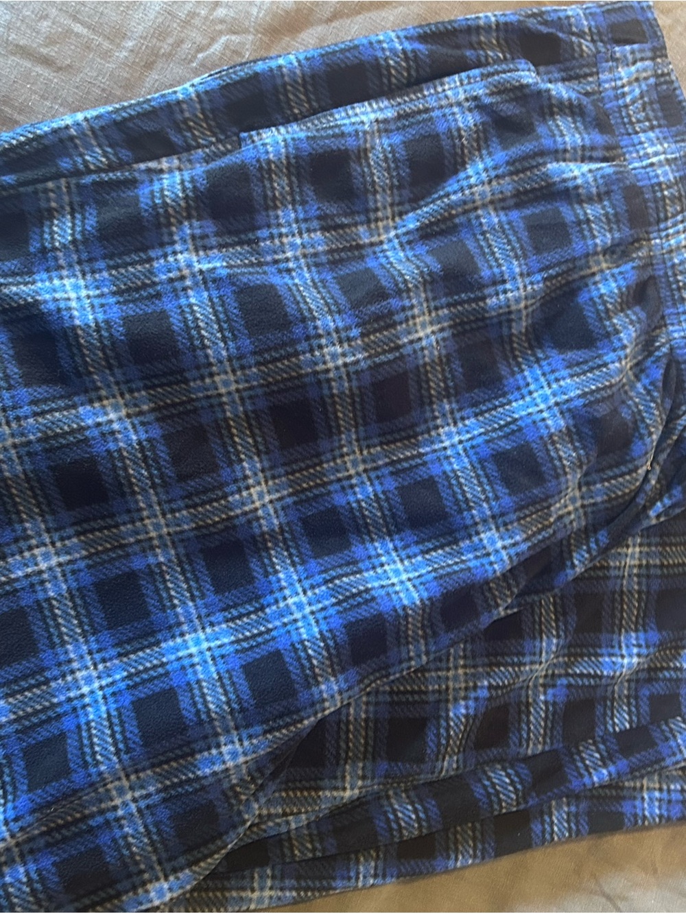 Mixed Plaid Flannel Lounge Pants - Assorted Colors size XL - Picture 5 of 11